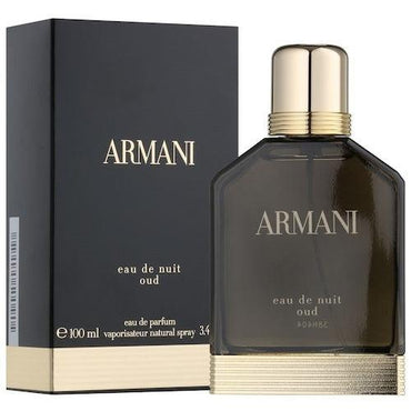 Giorgio Armani Eau De Nuit Oud EDP 100ml Perfume For Men - Thescentsstore